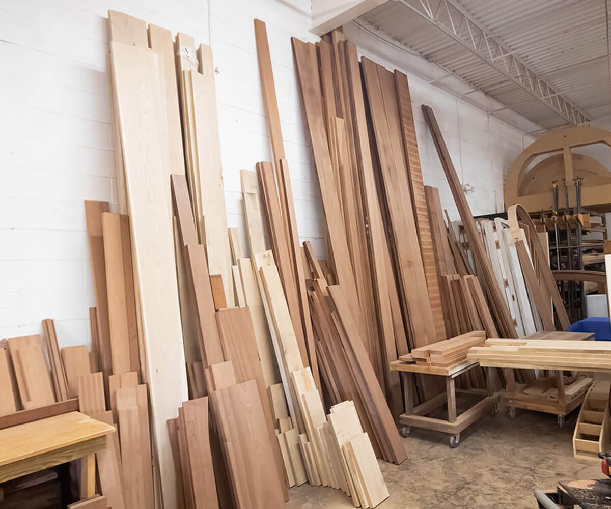material selection wood scobis millwork