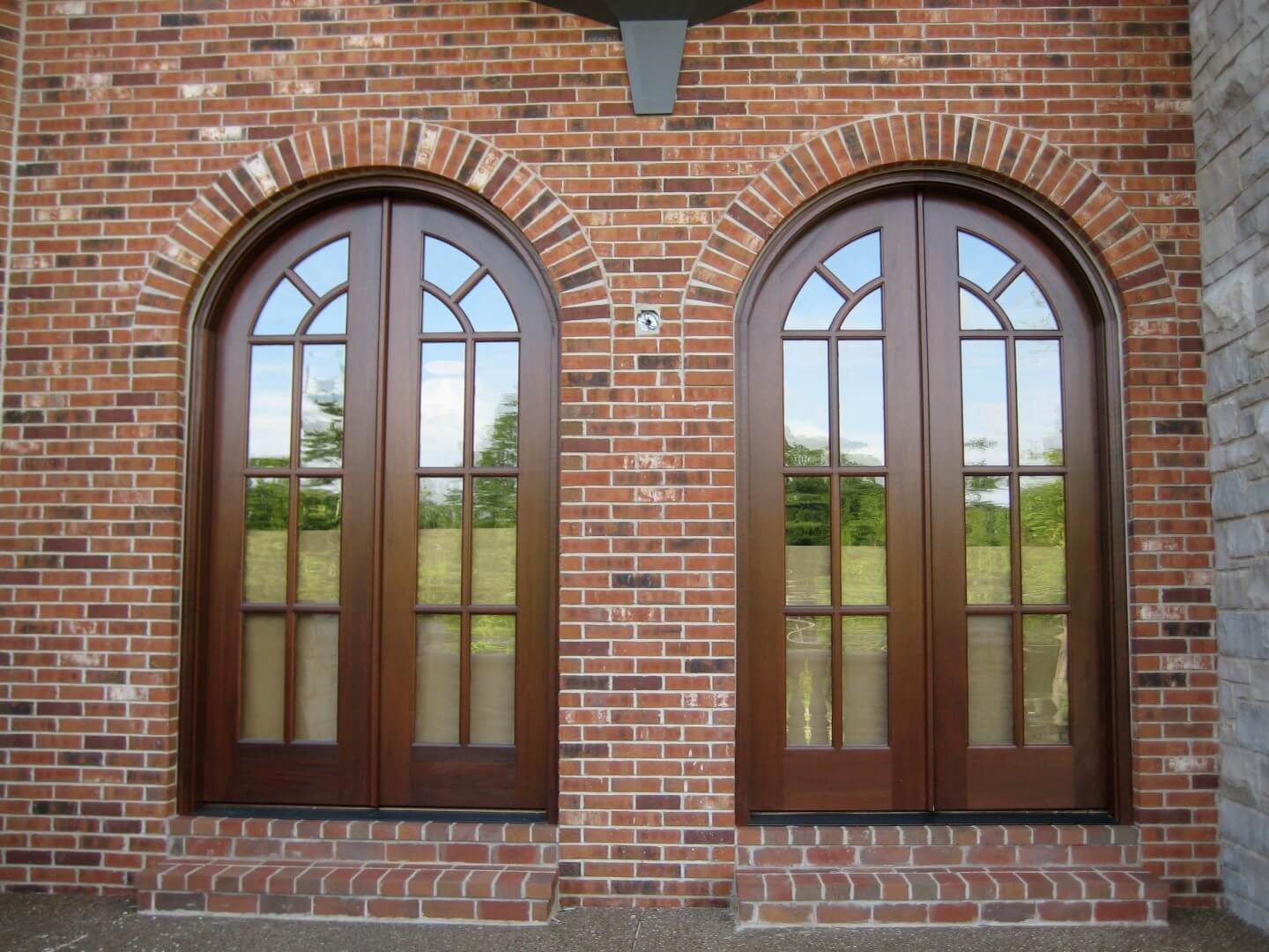 Ballas residential custom wood door