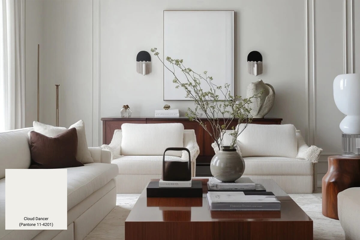 How to Use Cloud Dancer with Custom Millwork