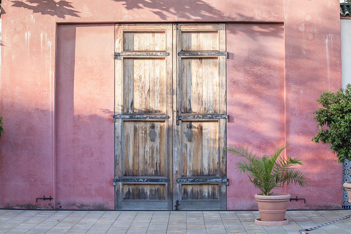 Why full sun is so hard on wood doors