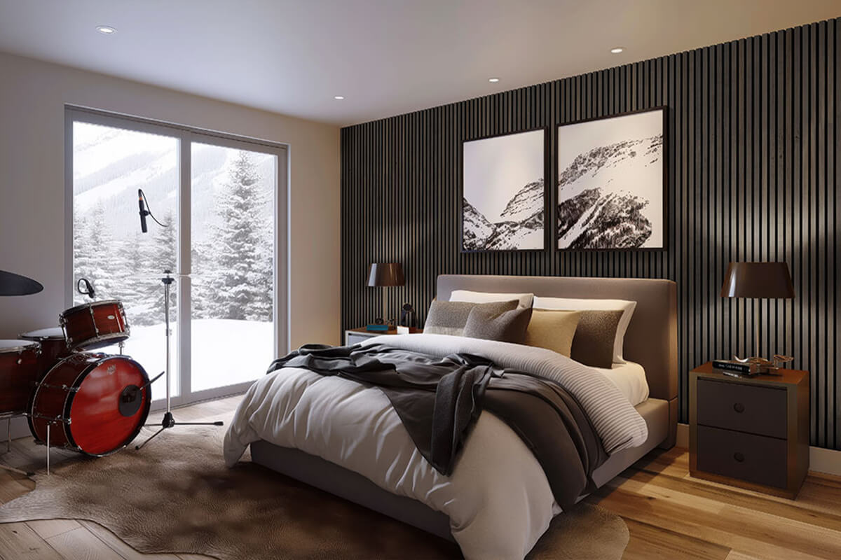 bedroom wood panelling ideas scobis