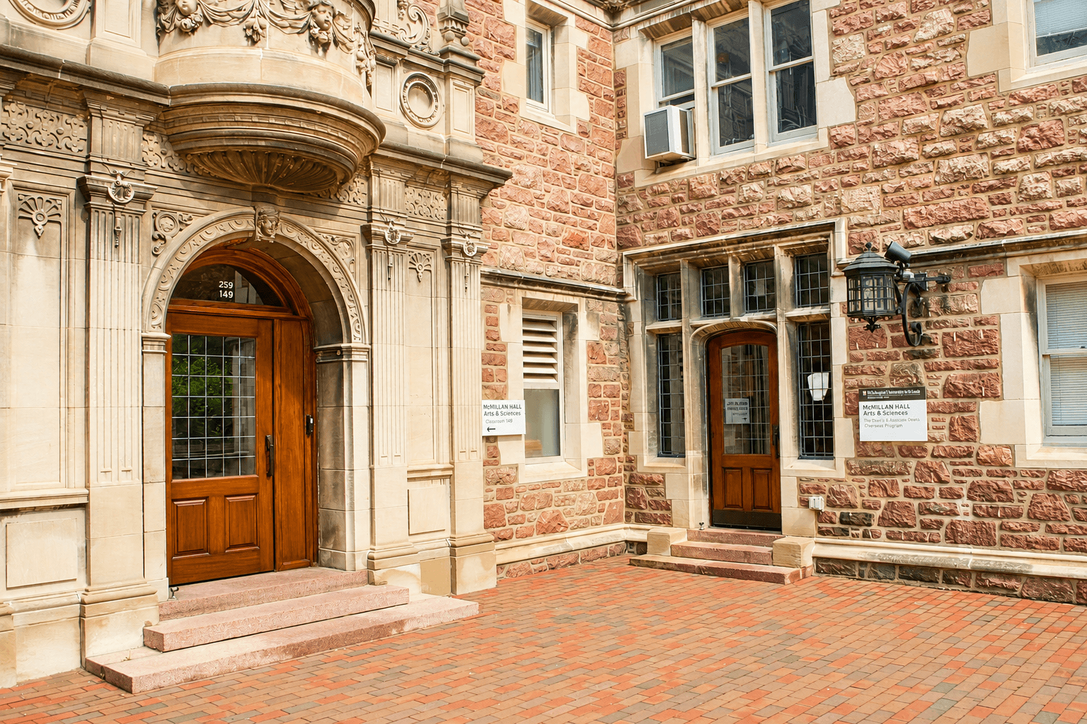 Washington University Wood Doors by Scobis