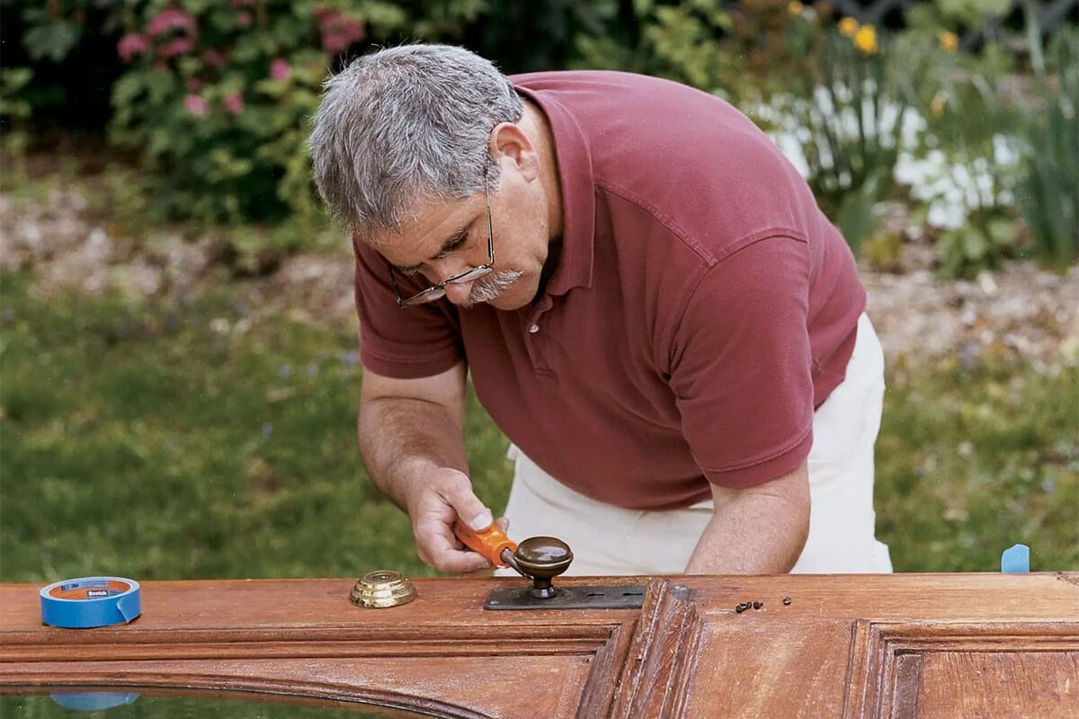 DIY refinish doors