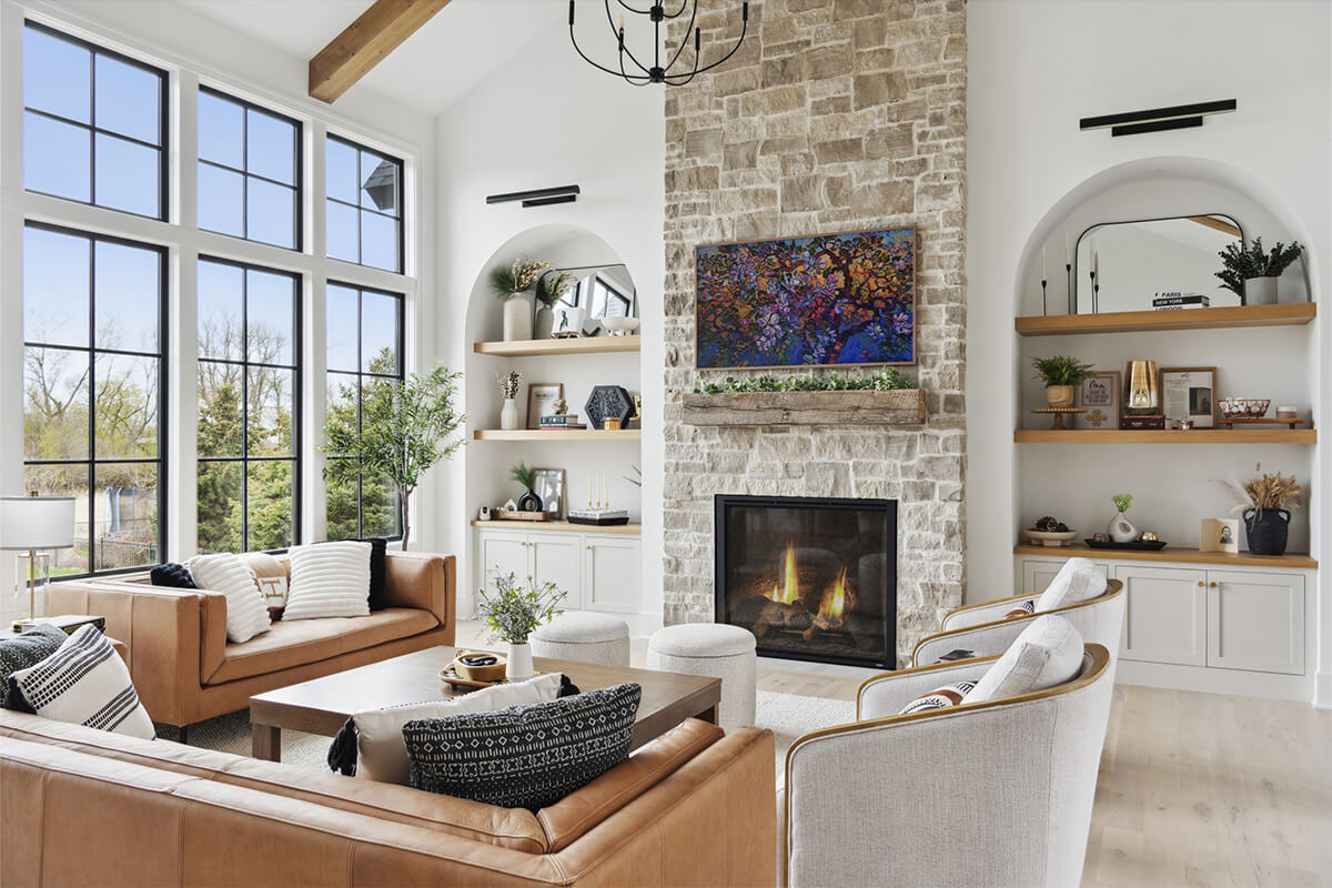 What are the best millwork elements for adding warmth to a home?​