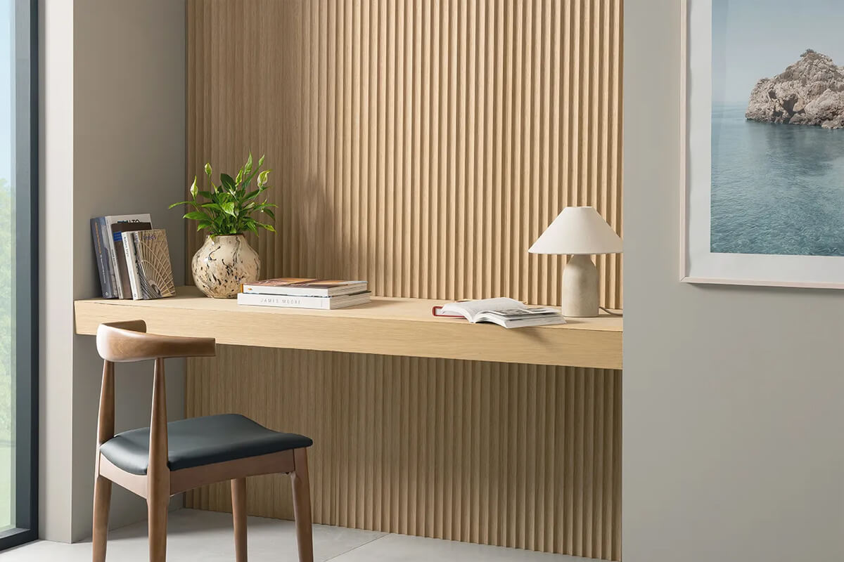 Fluted paneling by scobis