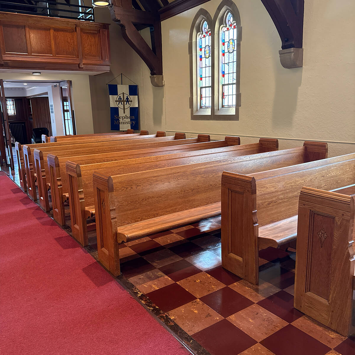Church Pew Restoration by Scobis